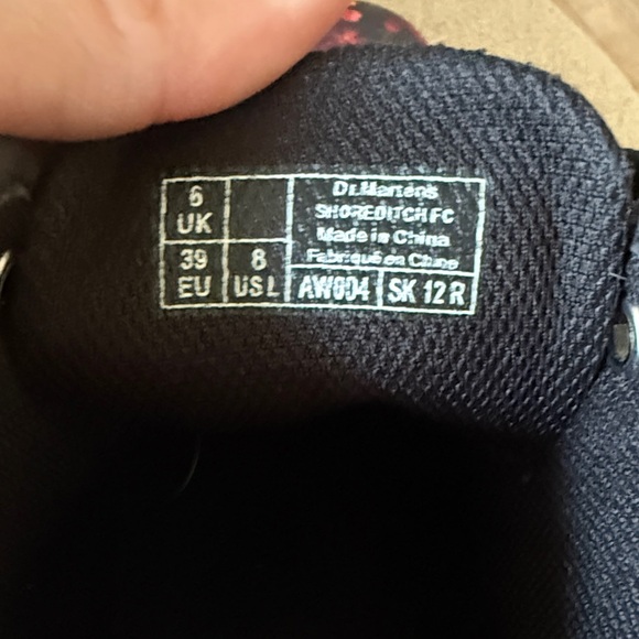 Dr. Martens Floral Lace-Up Boots - Picture 2 of 6